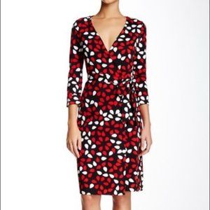 DVF New Julian Two Wrap Dress - MINT!